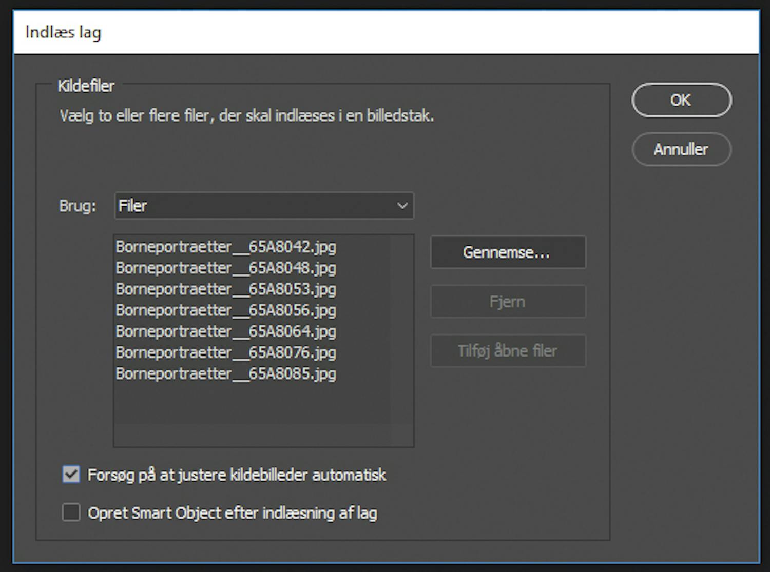 Skærmskud fra Photoshop